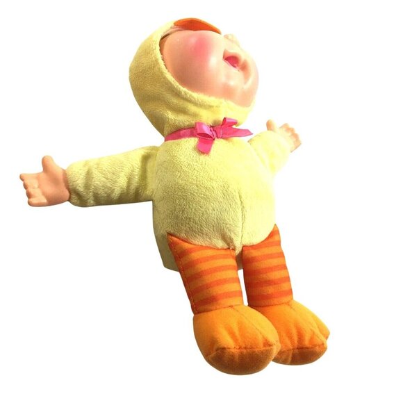 Cabbage Patch Kids Plush Doll Yellow Duck Suit 10" - Picture 1 of 6